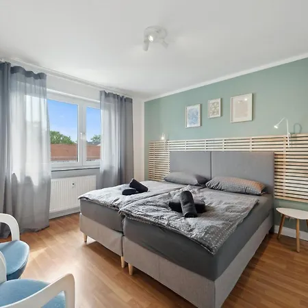 Апартаменты Amalfi A01 - Gemuetliche 2 Zi-wohnung Mit Boxspringbetten Und Smart Tv Кайзерслаутерн